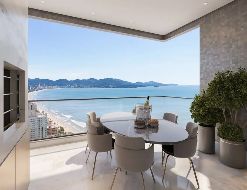 Foto 6 de Apartamento com 4 quartos à venda, 190m2 em Meia Praia, Itapema - SC