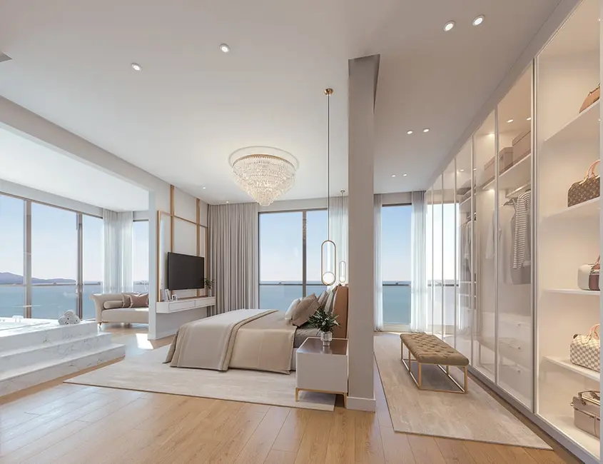 Foto 8 de Apartamento com 4 quartos à venda, 190m2 em Meia Praia, Itapema - SC