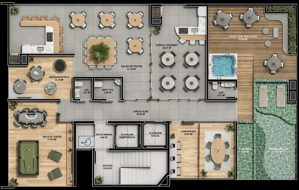 Apartamento com 2 quartos à venda, 56m2 em Itapema - SC - imagem 7 Foto 7 de Apartamento com 2 quartos à venda, 56m2 em Itapema - SC