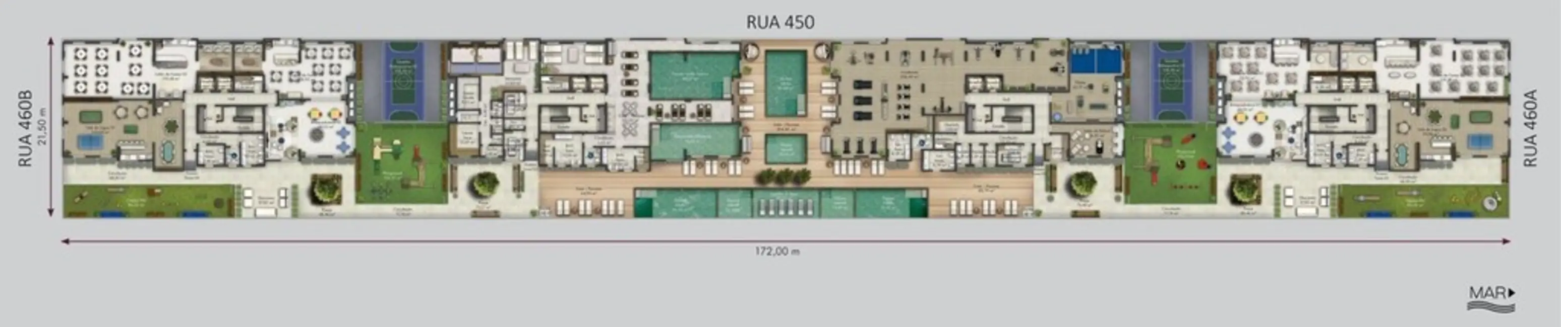 Foto 3 de Apartamento com 2 quartos à venda, 70m2 em Itapema - SC