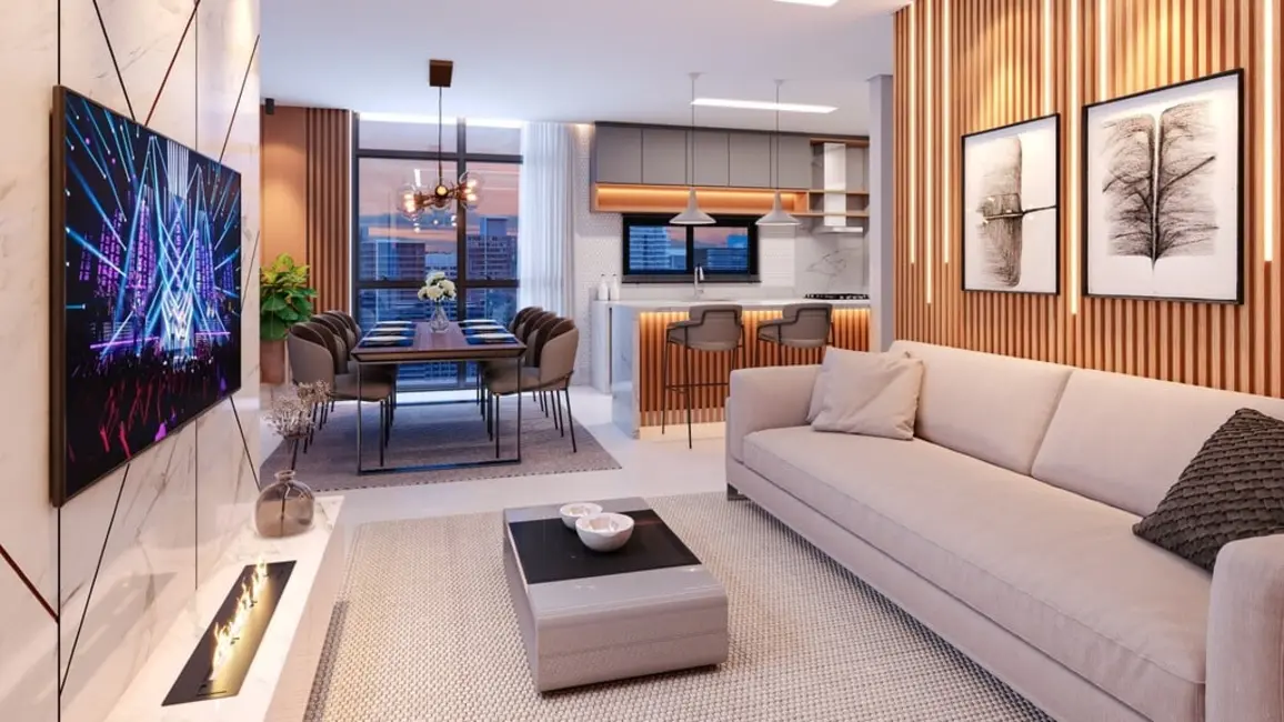 Foto 3 de Apartamento com 3 quartos à venda, 114m2 em Itapema - SC