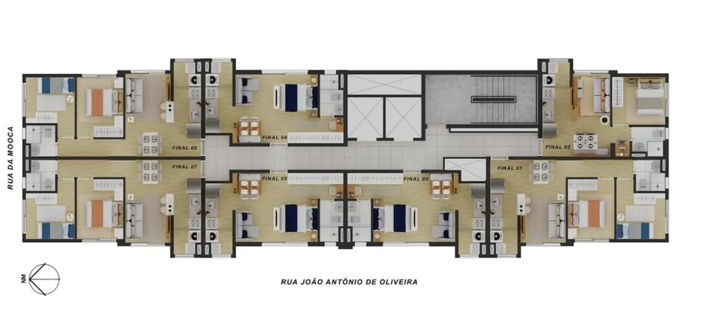 Apartamento com 2 quartos à venda, 43m2 em Mooca, São Paulo - SP - imagem 9 Foto 9 de Apartamento com 2 quartos à venda, 43m2 em Mooca, São Paulo - SP