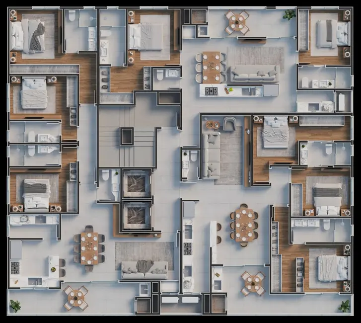 Foto 8 de Apartamento com 3 quartos à venda, 179m2 em Itajai - SC