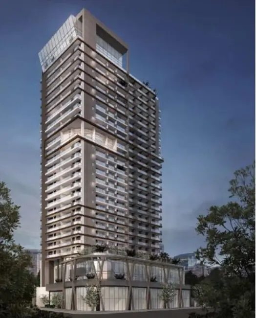 Foto 1 de Apartamento com 1 quarto à venda, 33m2 em Brooklin Novo, São Paulo - SP