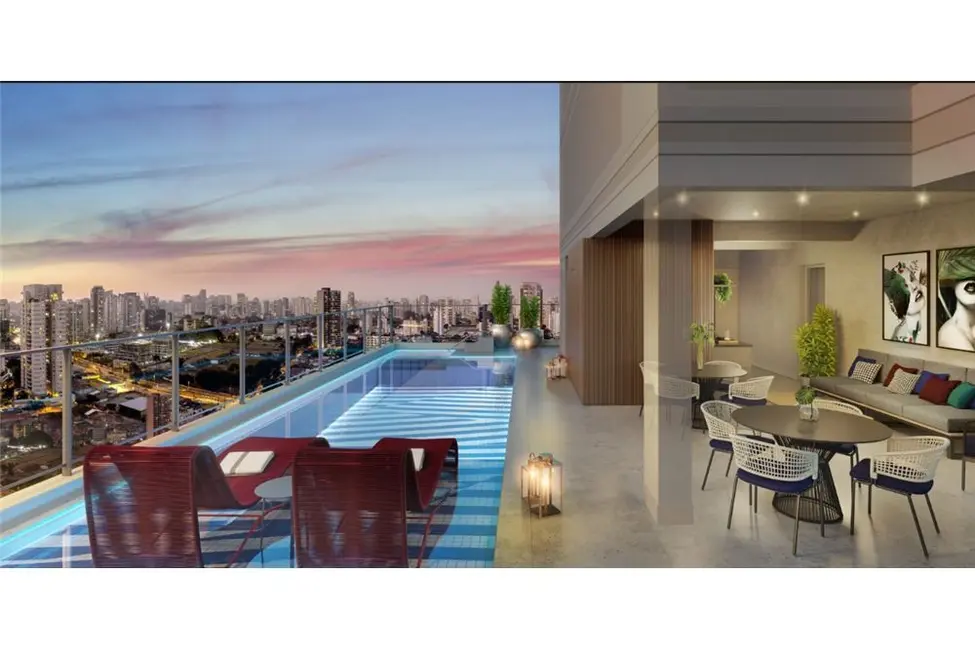 Foto 2 de Apartamento com 1 quarto à venda, 32m2 em Santo Amaro, São Paulo - SP