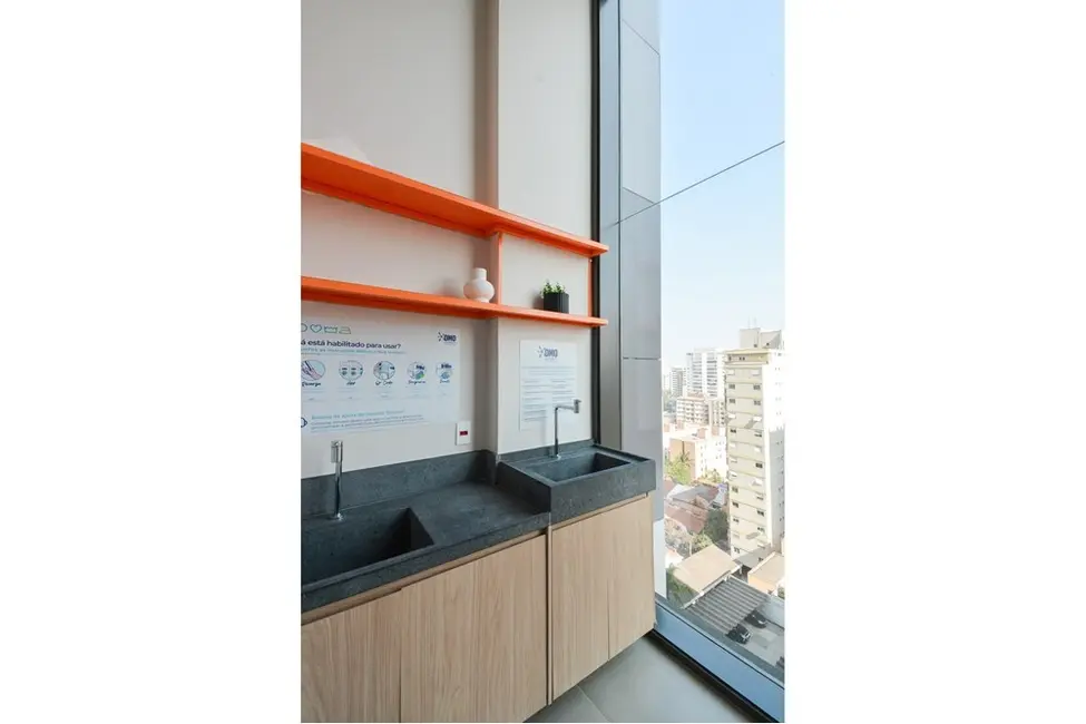 Apartamento com 1 quarto à venda, 27m2 em Pinheiros, São Paulo - SP - imagem 3 Foto 3 de Apartamento com 1 quarto à venda, 27m2 em Pinheiros, São Paulo - SP