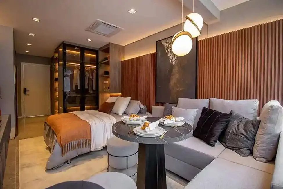 Apartamento com 1 quarto à venda, 32m2 em Vila Olímpia, São Paulo - SP - imagem 2 Foto 2 de Apartamento com 1 quarto à venda, 32m2 em Vila Olímpia, São Paulo - SP