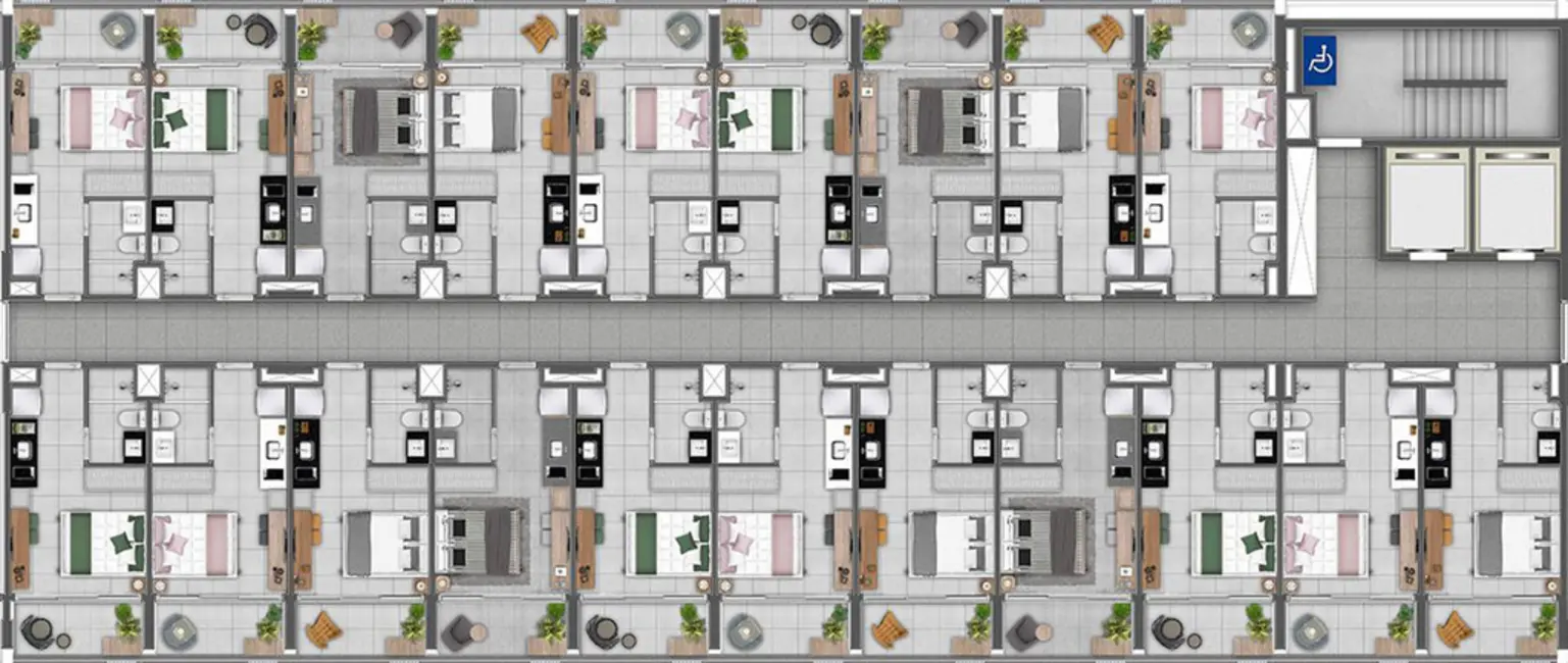 Foto 8 de Apartamento com 1 quarto à venda, 17m2 em Jabaquara, São Paulo - SP