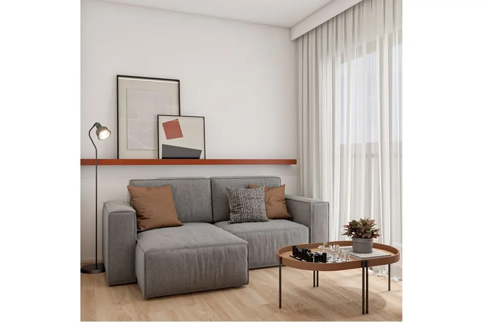 Apartamento com 1 quarto à venda, 47m2 em Vila Mariana, São Paulo - SP - imagem 6 Foto 6 de Apartamento com 1 quarto à venda, 47m2 em Vila Mariana, São Paulo - SP