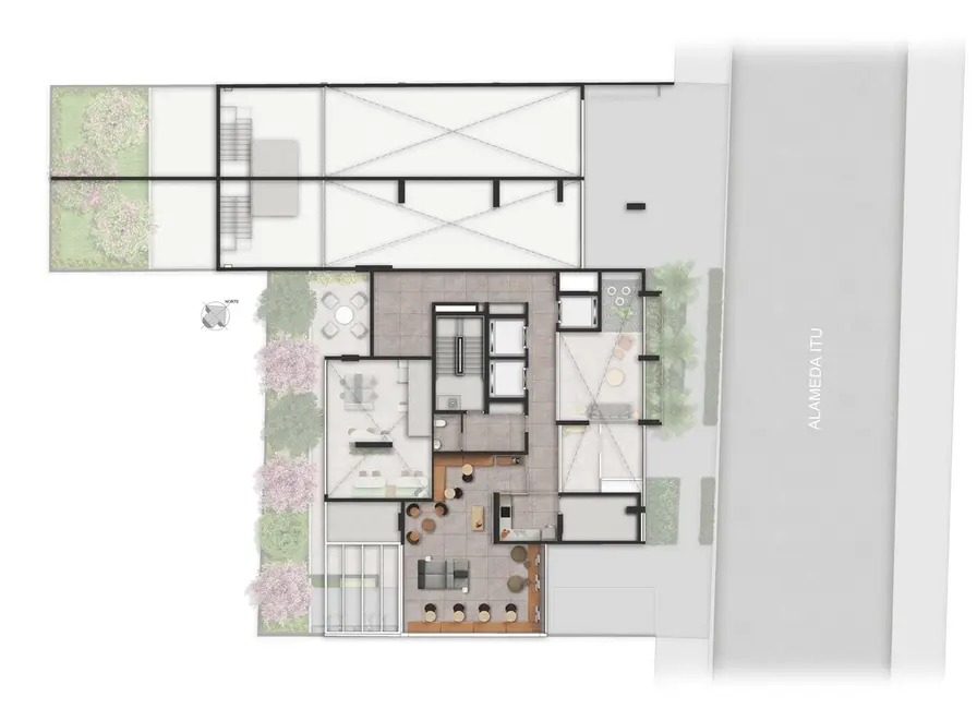 Foto 6 de Apartamento com 1 quarto à venda, 38m2 em Jardim Paulista, São Paulo - SP