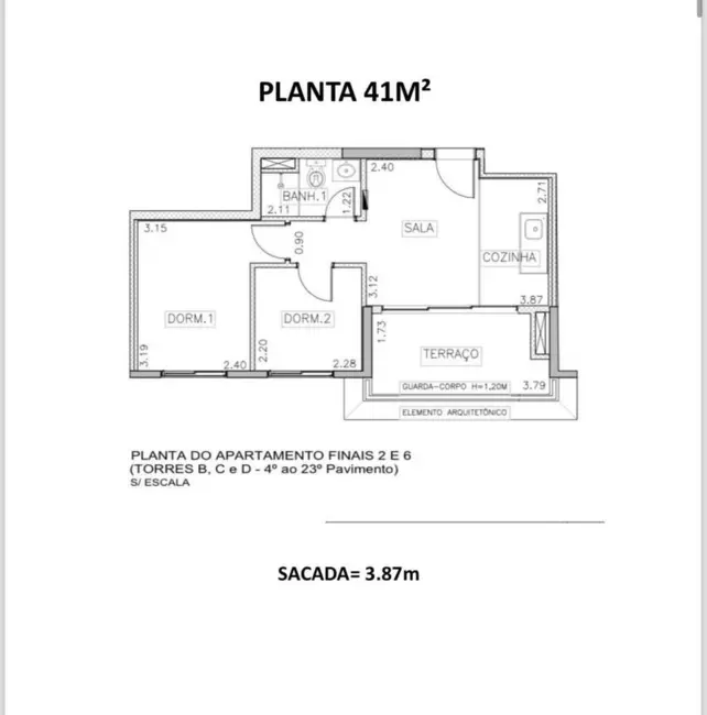 Foto 3 de Apartamento com 2 quartos à venda, 41m2 em Barra Funda, São Paulo - SP