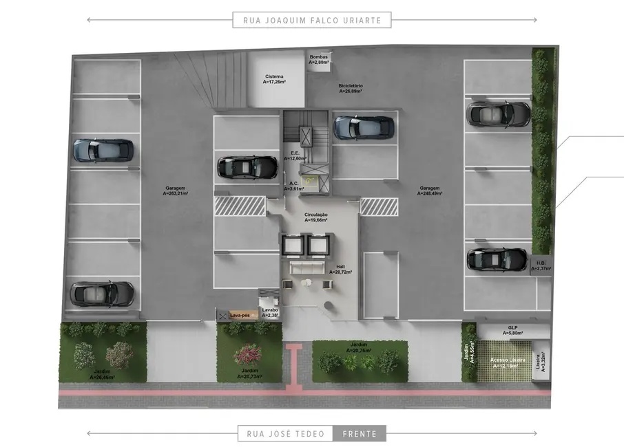 Apartamento com 2 quartos à venda, 68m2 em São Judas, Itajai - SC - imagem 8 Foto 8 de Apartamento com 2 quartos à venda, 68m2 em São Judas, Itajai - SC