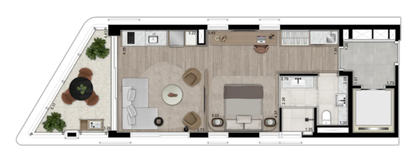 Foto 8 de Apartamento com 2 quartos à venda, 120m2 em Alto de Pinheiros, São Paulo - SP
