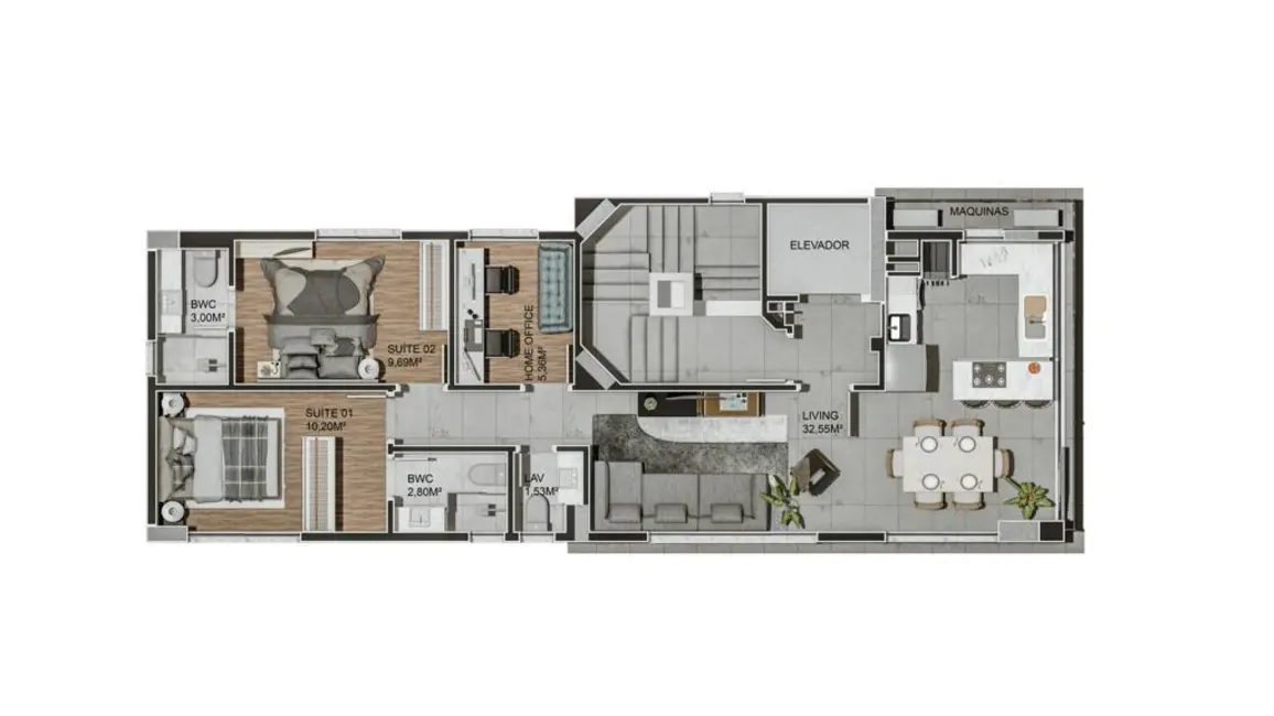 Foto 7 de Apartamento com 3 quartos à venda, 144m2 em Centro, Balneario Camboriu - SC