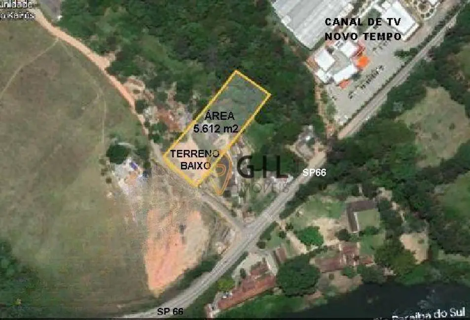 Foto 1 de Terreno / Lote à venda, 5612m2 em Jacarei - SP