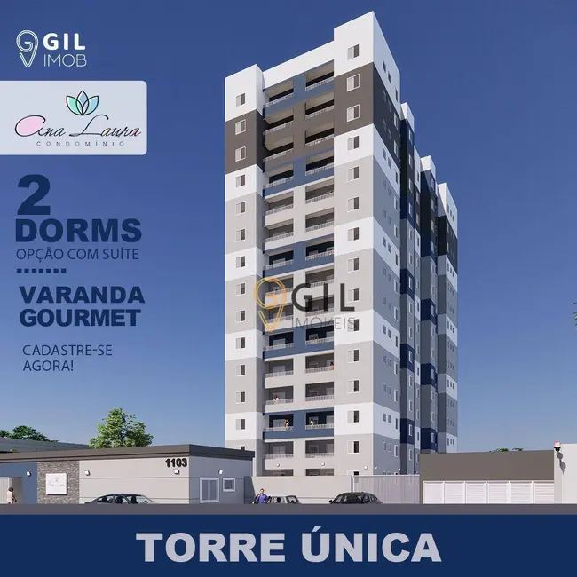 Foto 1 de Apartamento com 2 quartos à venda, 57m2 em Jardim Santa Maria, Jacarei - SP