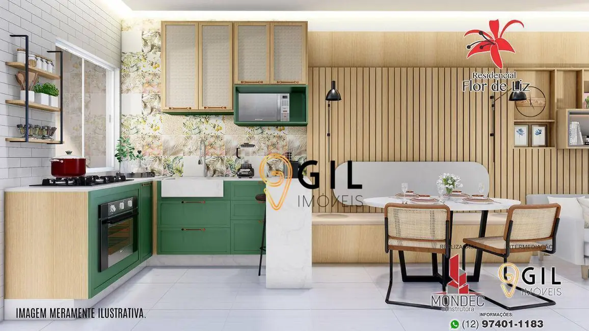 Casa de Condomínio com 2 quartos para alugar, 63m2 em Jardim Nova Esperança, Jacarei - SP - imagem 7 Foto 7 de Casa de Condomínio com 2 quartos para alugar, 63m2 em Jardim Nova Esperança, Jacarei - SP