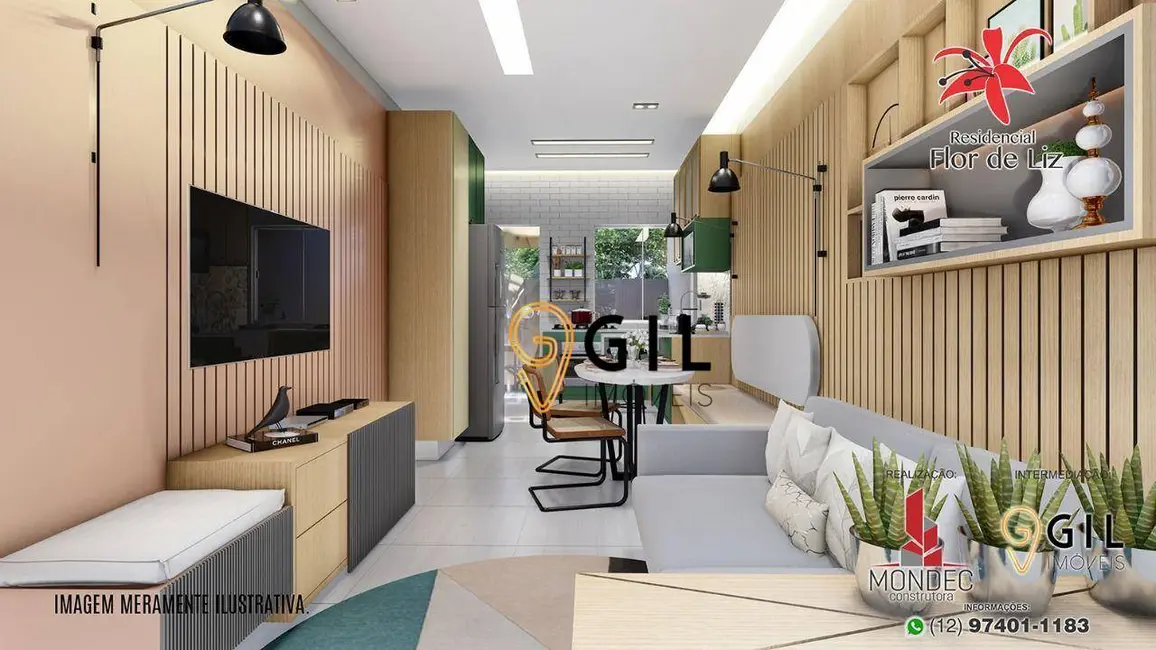 Casa de Condomínio com 2 quartos para alugar, 63m2 em Jardim Nova Esperança, Jacarei - SP - imagem 5 Foto 5 de Casa de Condomínio com 2 quartos para alugar, 63m2 em Jardim Nova Esperança, Jacarei - SP