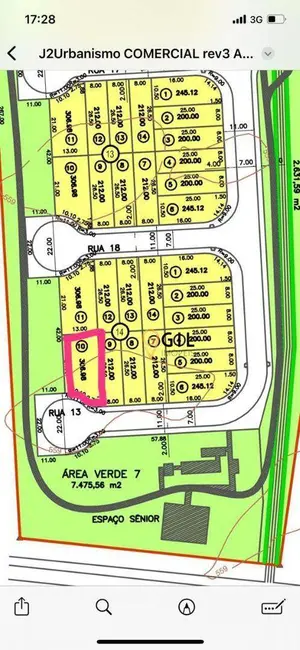 Foto 4 de Terreno / Lote à venda, 232m2 em Jardim Jacinto, Jacarei - SP