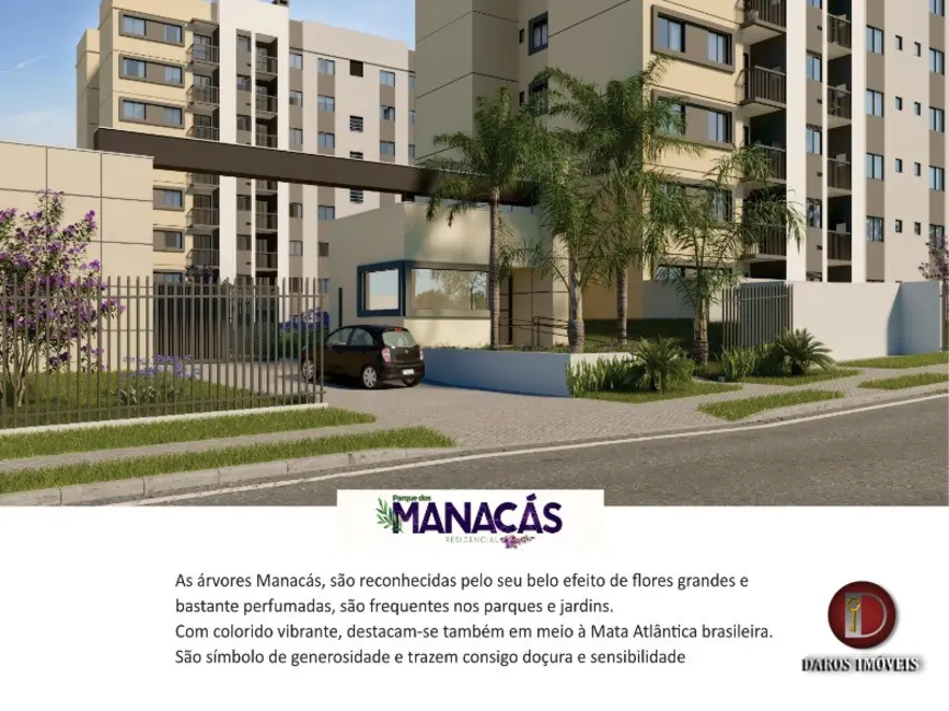 Apartamento com 2 quartos à venda, 55m2 em Centro, Sao Jose Dos Pinhais - PR - imagem 3 Foto 3 de Apartamento com 2 quartos à venda, 55m2 em Centro, Sao Jose Dos Pinhais - PR