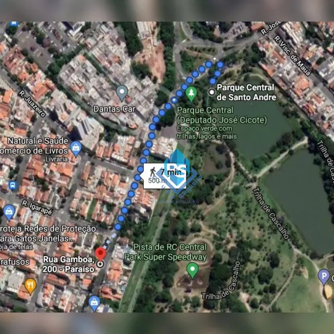 Foto 4 de Terreno / Lote à venda, 400m2 em Paraíso, Santo Andre - SP