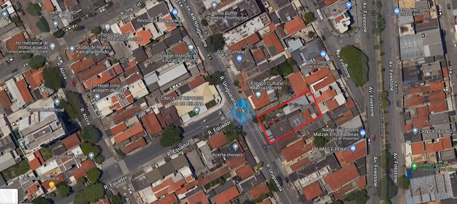 Foto 4 de Terreno / Lote à venda, 800m2 em Vila Alzira, Santo Andre - SP