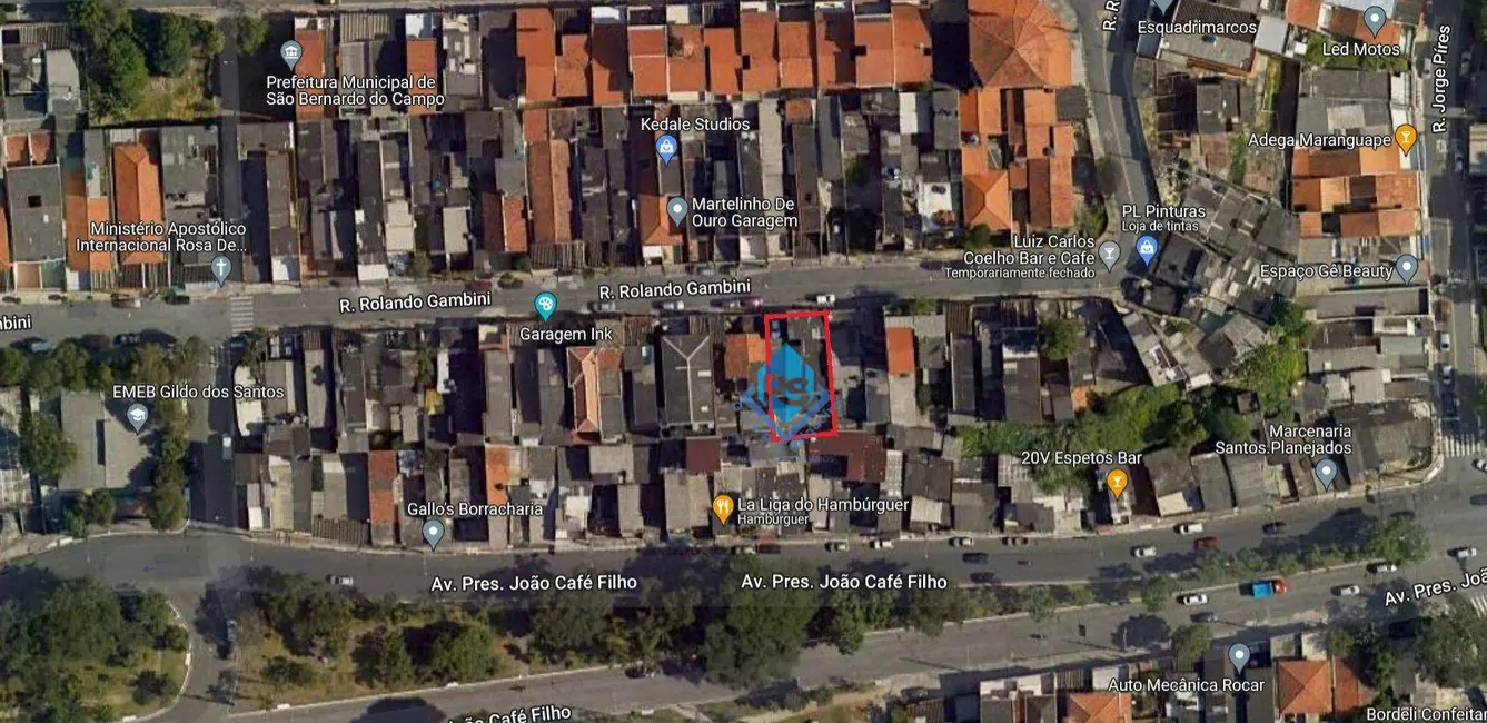 Foto 3 de Terreno / Lote à venda, 250m2 em Sao Bernardo Do Campo - SP