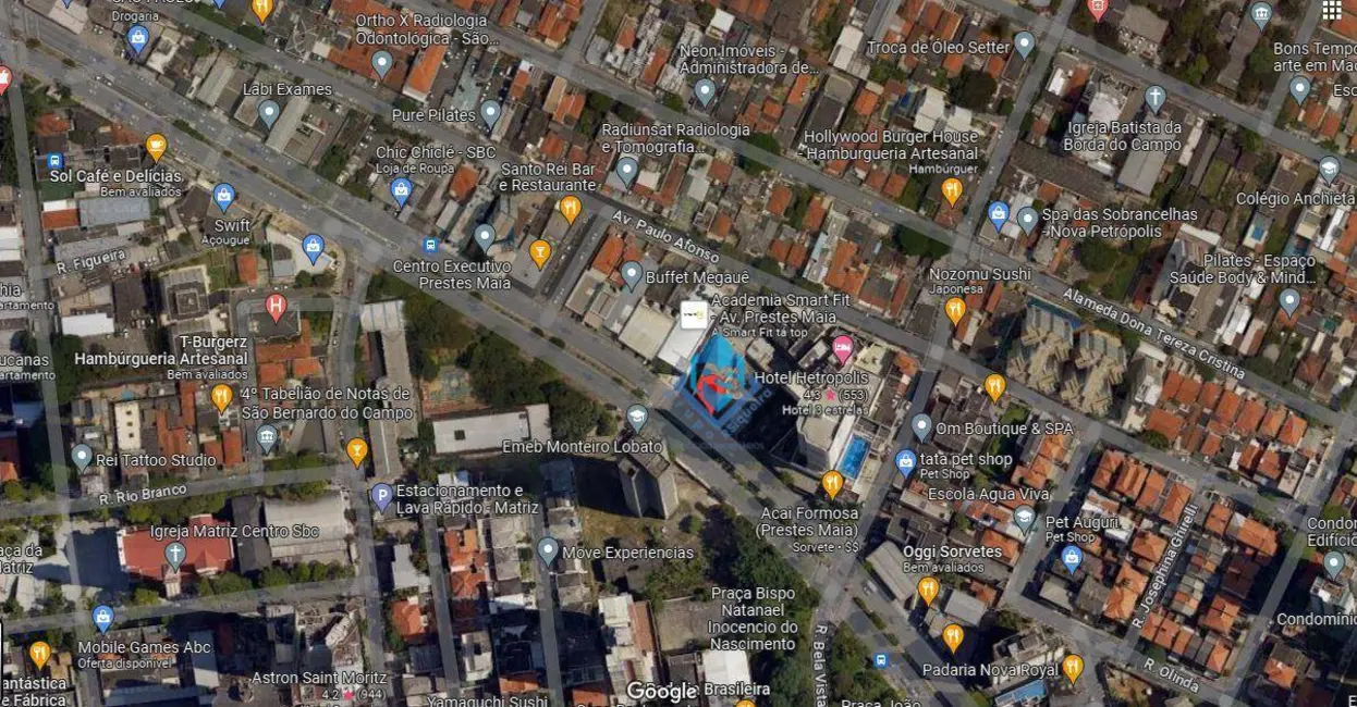 Foto 4 de Terreno / Lote para alugar, 1114m2 em Centro, Sao Bernardo Do Campo - SP