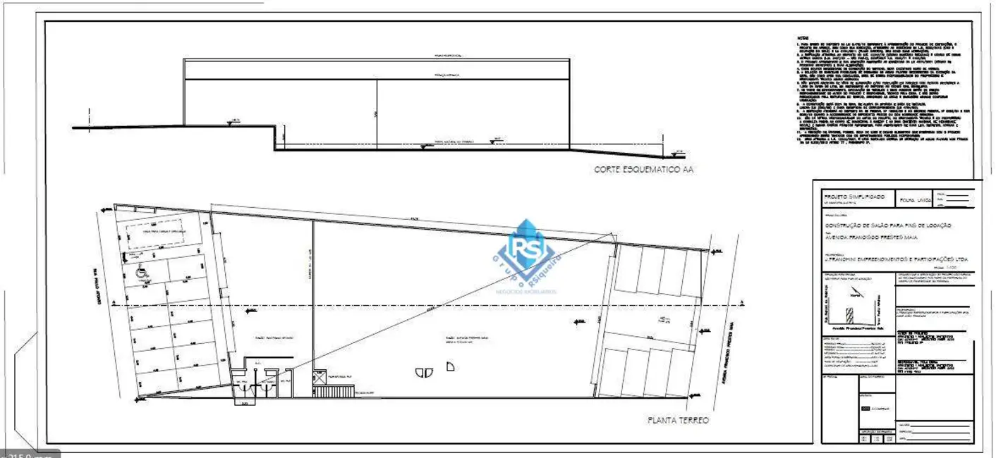 Foto 6 de Terreno / Lote para alugar, 1114m2 em Centro, Sao Bernardo Do Campo - SP