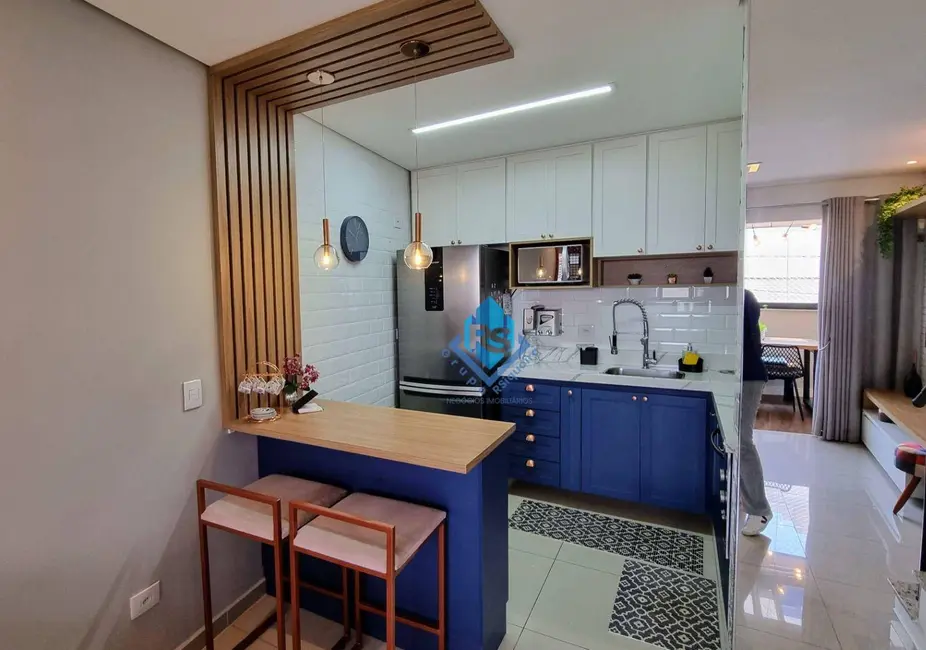 Foto 1 de Sobrado com 2 quartos à venda, 130m2 em Campestre, Santo Andre - SP