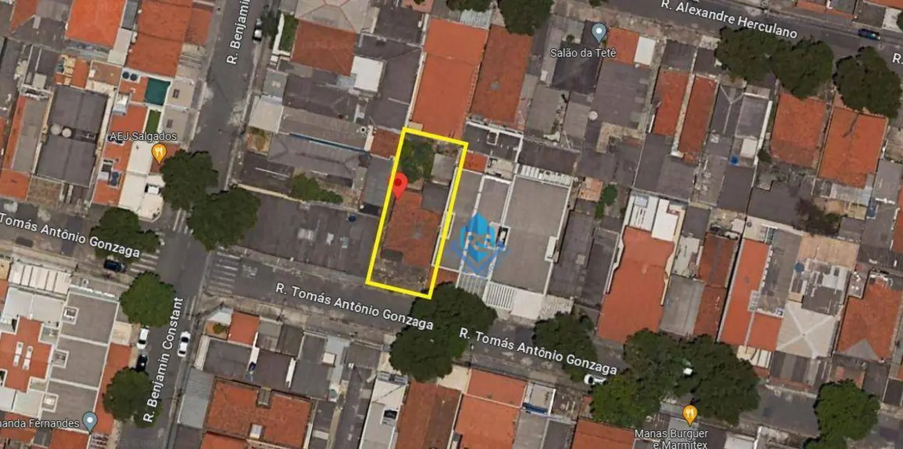 Foto 8 de Terreno / Lote à venda, 250m2 em Jardim Utinga, Santo Andre - SP