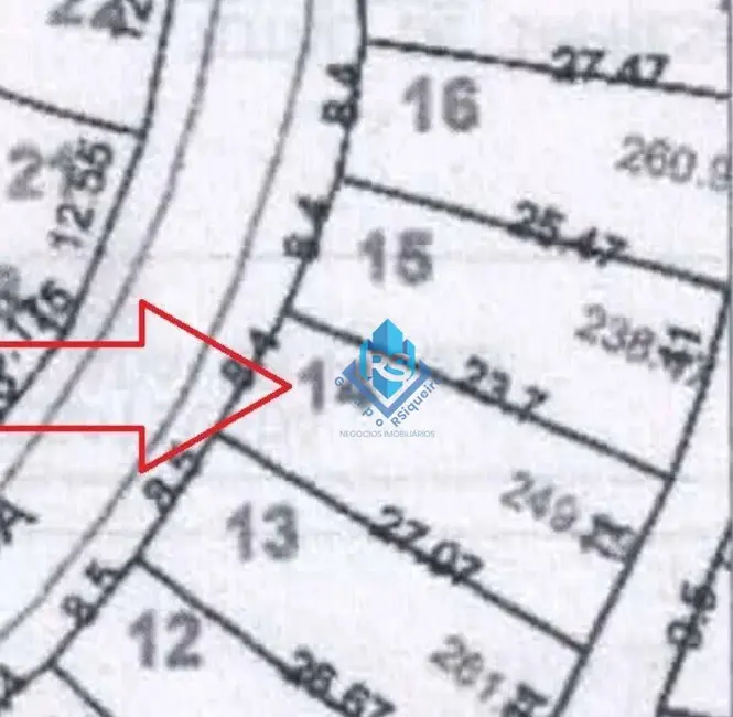 Foto 4 de Terreno / Lote à venda, 250m2 em Vila Guiomar, Santo Andre - SP