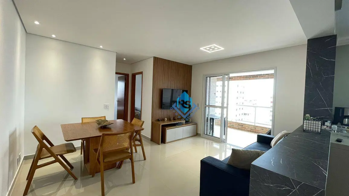 Foto 1 de Apartamento com 2 quartos à venda, 80m2 em Aviação, Praia Grande - SP