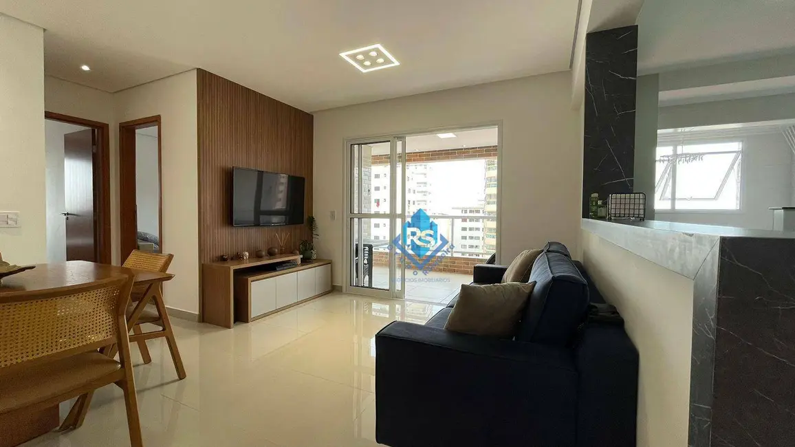 Foto 2 de Apartamento com 2 quartos à venda, 80m2 em Aviação, Praia Grande - SP