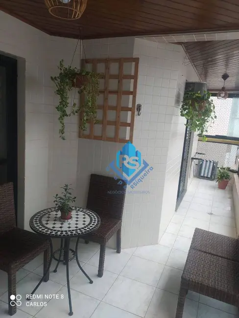 Foto 4 de Apartamento com 3 quartos à venda, 120m2 em Tupi, Praia Grande - SP