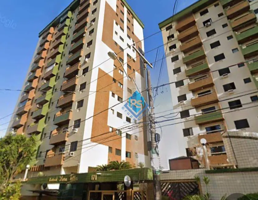 Foto 1 de Apartamento com 1 quarto à venda, 55m2 em Tupi, Praia Grande - SP