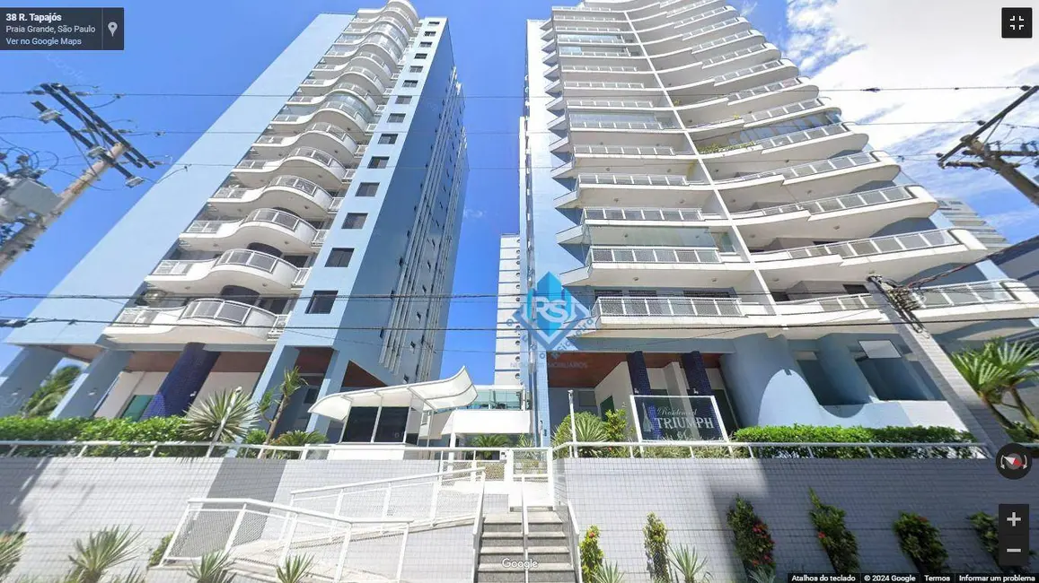 Foto 1 de Apartamento com 3 quartos à venda e para alugar, 140m2 em Tupi, Praia Grande - SP