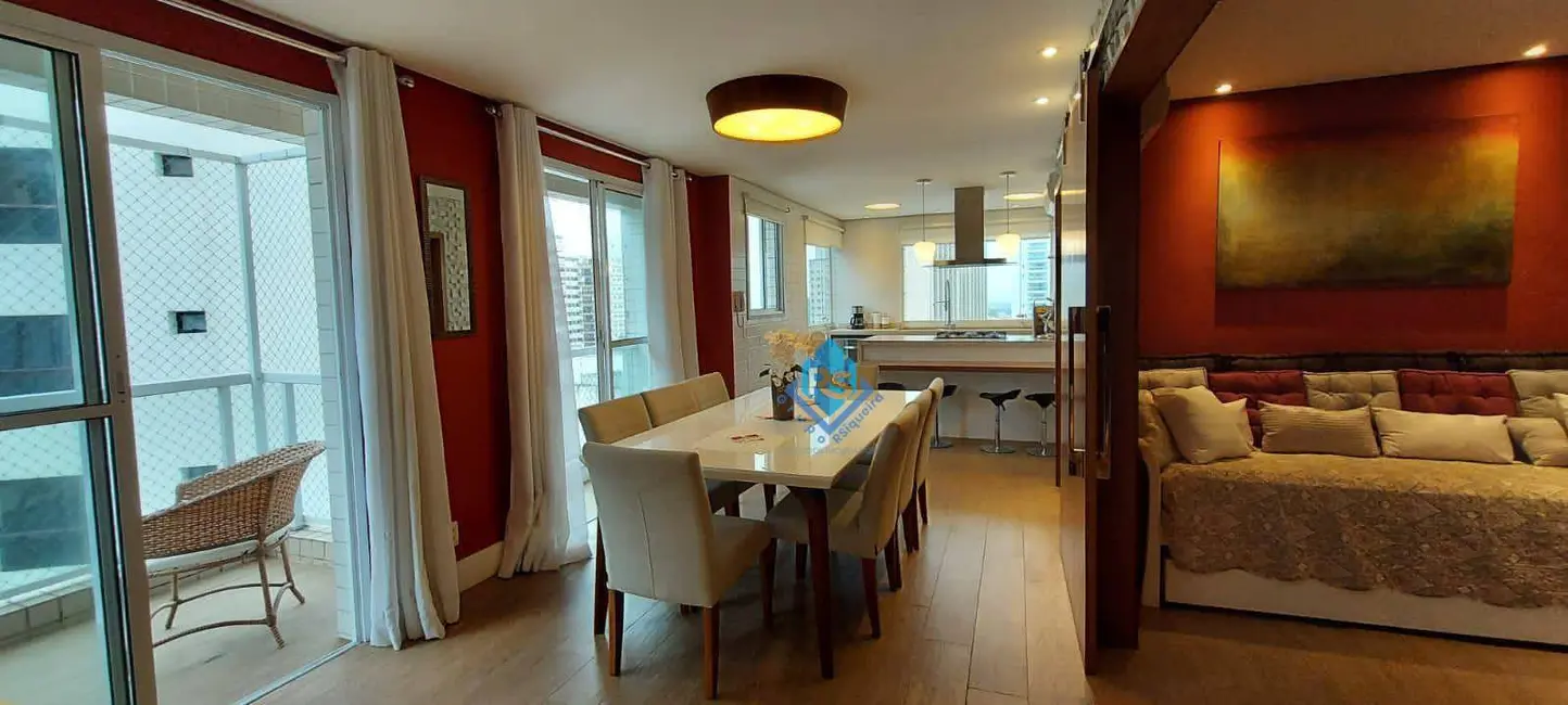 Foto 4 de Apartamento com 4 quartos à venda e para alugar, 140m2 em Vila Luis Antônio, Guaruja - SP