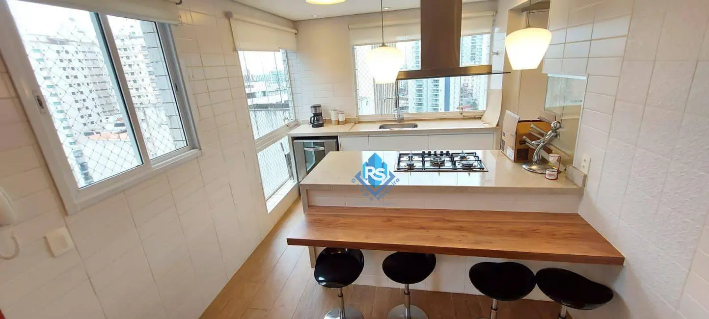 Foto 8 de Apartamento com 4 quartos à venda e para alugar, 140m2 em Vila Luis Antônio, Guaruja - SP