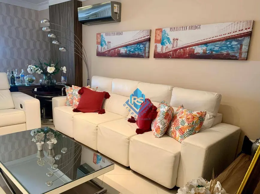 Foto 8 de Apartamento com 4 quartos para alugar, 185m2 em Canto do Forte, Praia Grande - SP