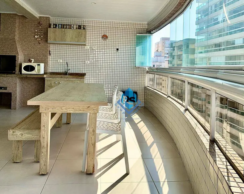 Foto 2 de Apartamento com 4 quartos para alugar, 185m2 em Canto do Forte, Praia Grande - SP
