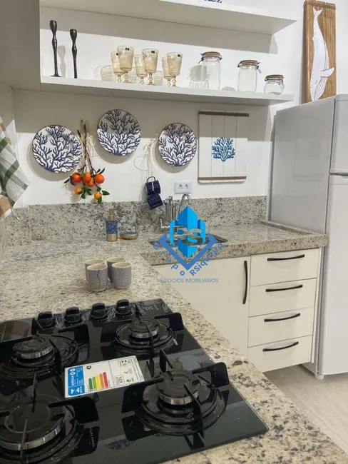 Foto 3 de Apartamento com 2 quartos à venda, 55m2 em Tupi, Praia Grande - SP