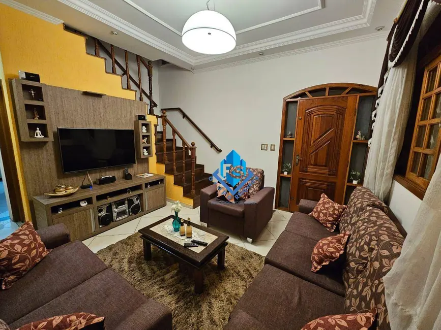 Foto 1 de Sobrado com 3 quartos à venda, 147m2 em Vila Pires, Santo Andre - SP