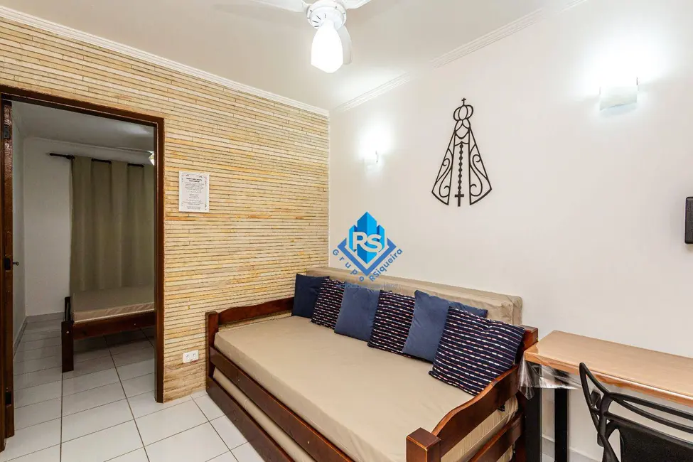 Foto 1 de Apartamento com 1 quarto à venda, 27m2 em Canto do Forte, Praia Grande - SP