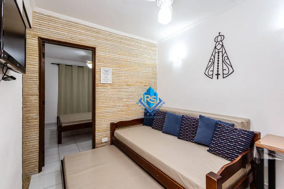 Foto 3 de Apartamento com 1 quarto à venda, 27m2 em Canto do Forte, Praia Grande - SP