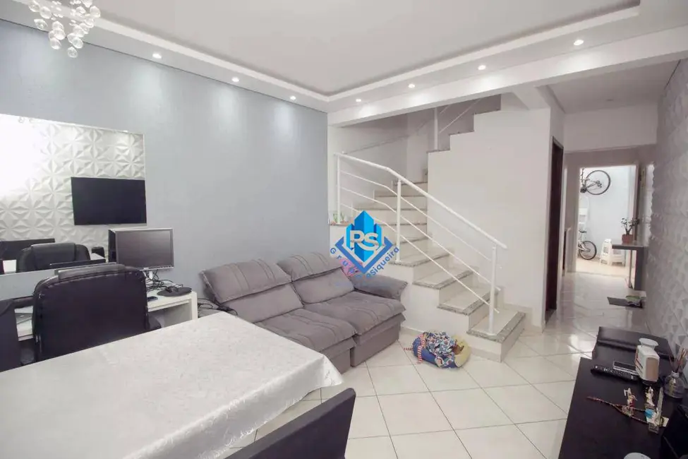 Foto 1 de Sobrado com 3 quartos à venda, 100m2 em Campestre, Santo Andre - SP