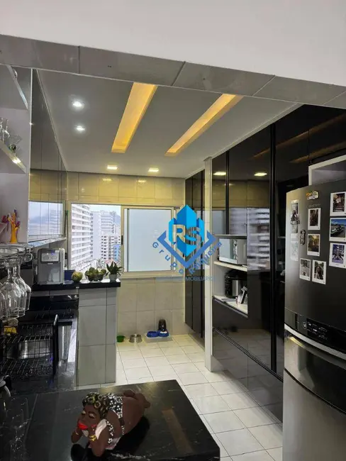 Foto 8 de Apartamento com 1 quarto à venda e para alugar, 75m2 em Aviação, Praia Grande - SP