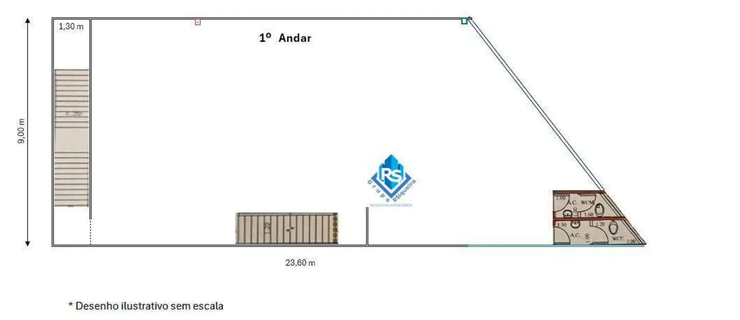 Sala Comercial para alugar, 493m2 em Planalto, Sao Bernardo Do Campo - SP - imagem 4 Foto 4 de Sala Comercial para alugar, 493m2 em Planalto, Sao Bernardo Do Campo - SP