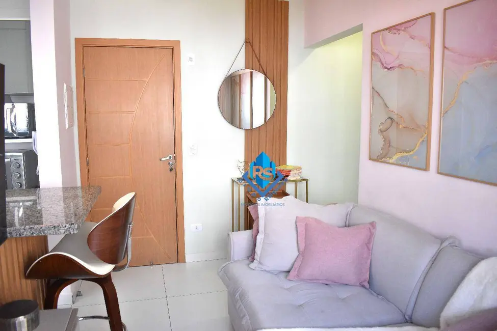 Foto 4 de Apartamento com 1 quarto à venda, 42m2 em Canto do Forte, Praia Grande - SP