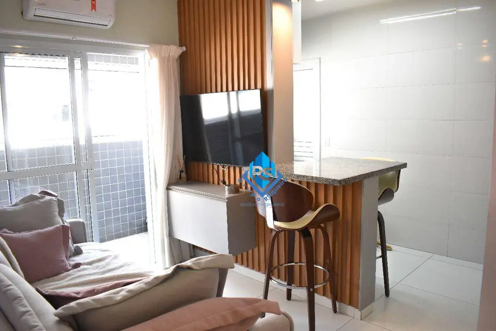 Foto 8 de Apartamento com 1 quarto à venda, 42m2 em Canto do Forte, Praia Grande - SP